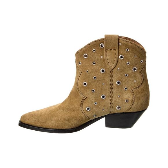 Isabel Marant Dewina Suede Bootie, Brown - Picture 2 of 5